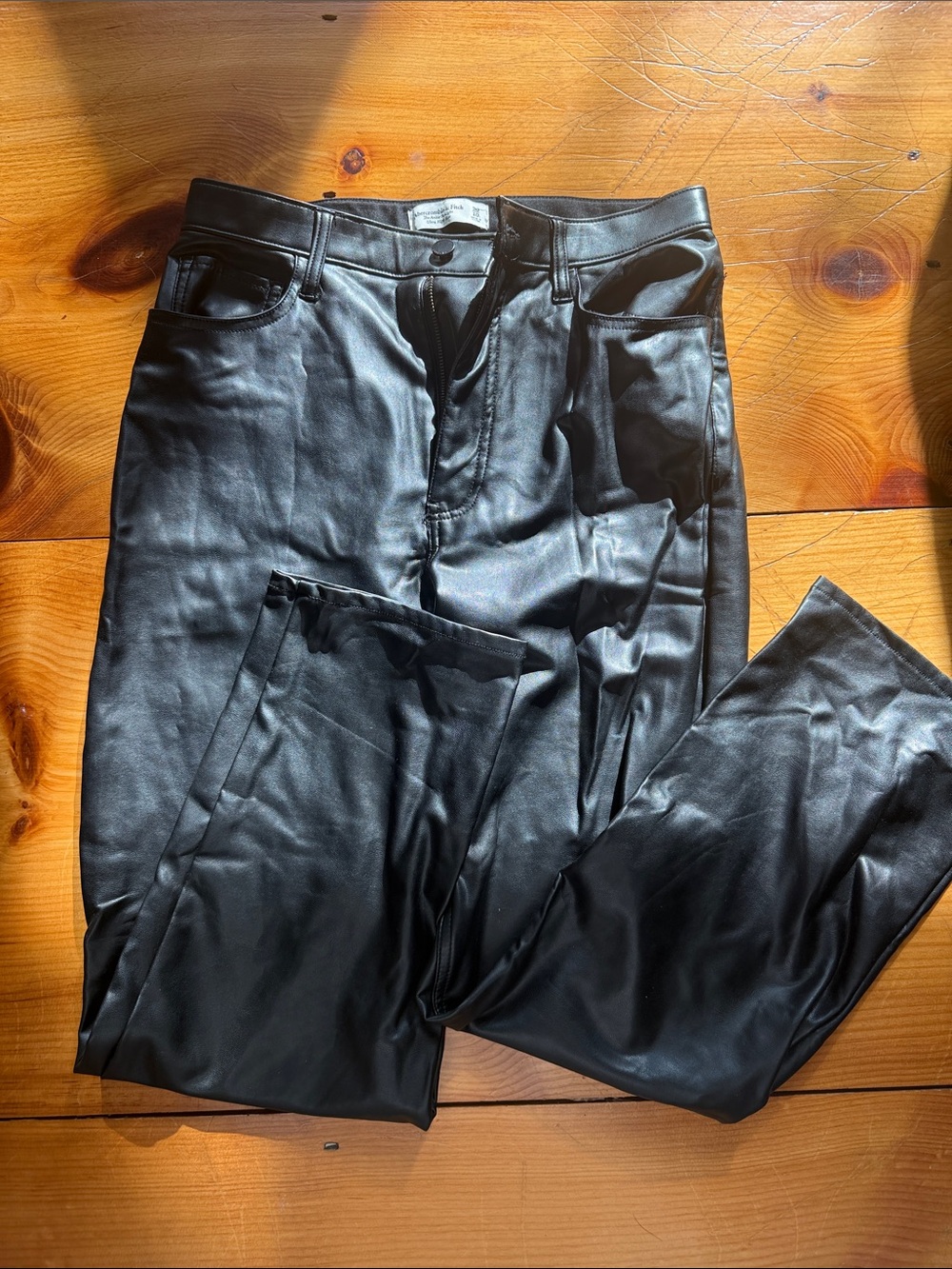 Abercrombie Faux Leather Pants